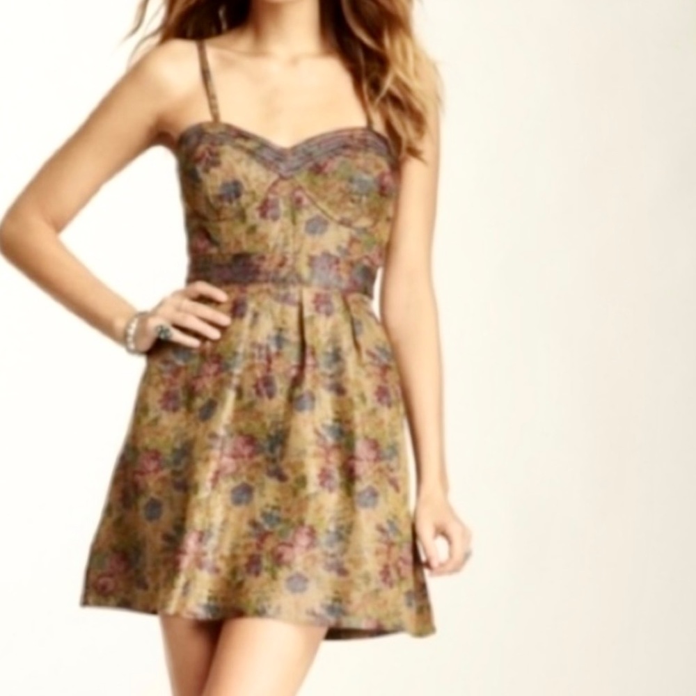 free people Corset Tapestry Dress